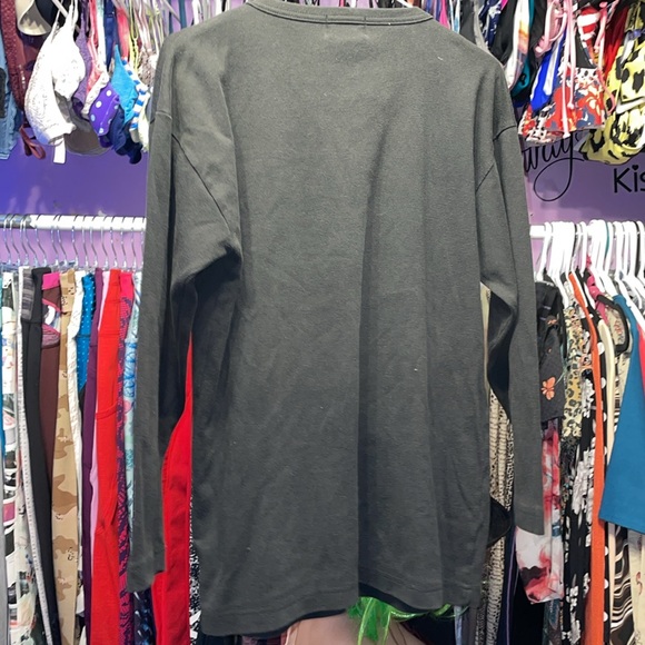 North Spirt petites Long sleeve shirt warm design sequins with INk bottles tatto - Picture 8 of 8